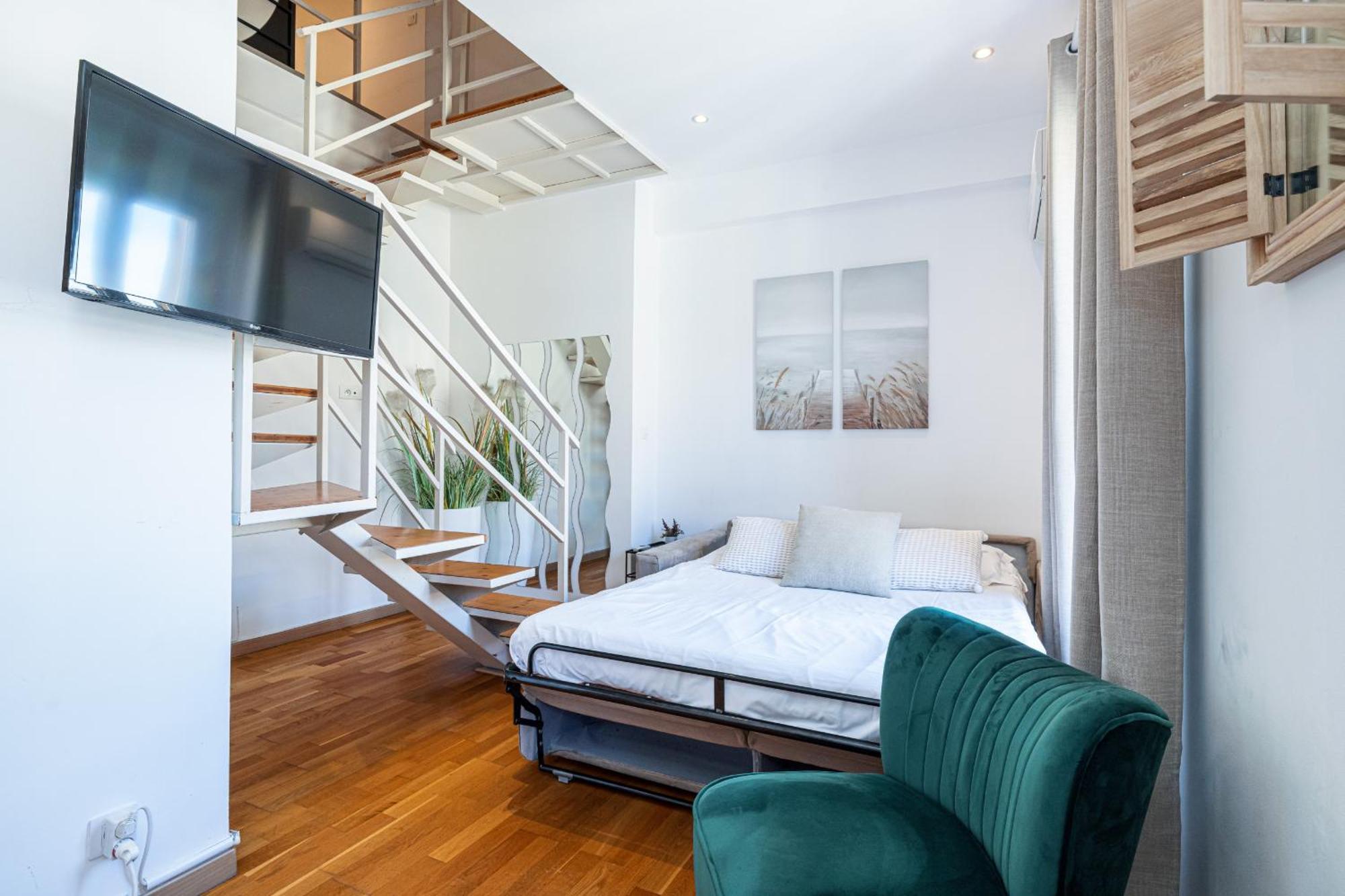 尼斯Massena Street - 1 Bdr Duplex With Ac & Parking公寓 外观 照片