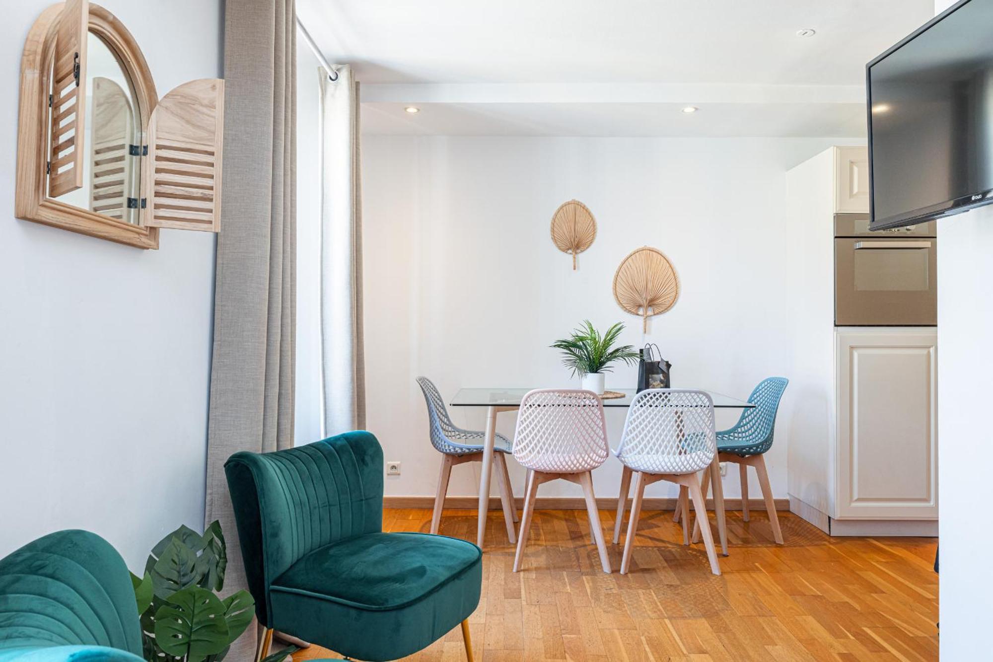 尼斯Massena Street - 1 Bdr Duplex With Ac & Parking公寓 外观 照片