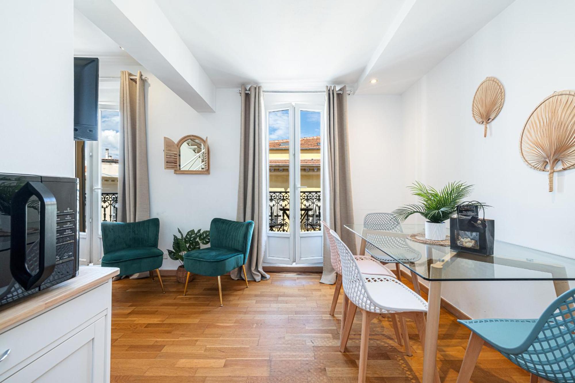 尼斯Massena Street - 1 Bdr Duplex With Ac & Parking公寓 外观 照片