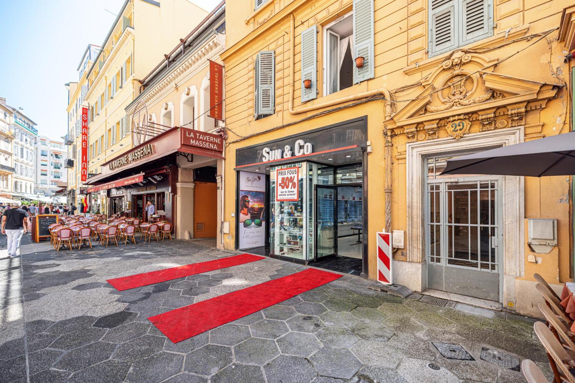 尼斯Massena Street - 1 Bdr Duplex With Ac & Parking公寓 外观 照片
