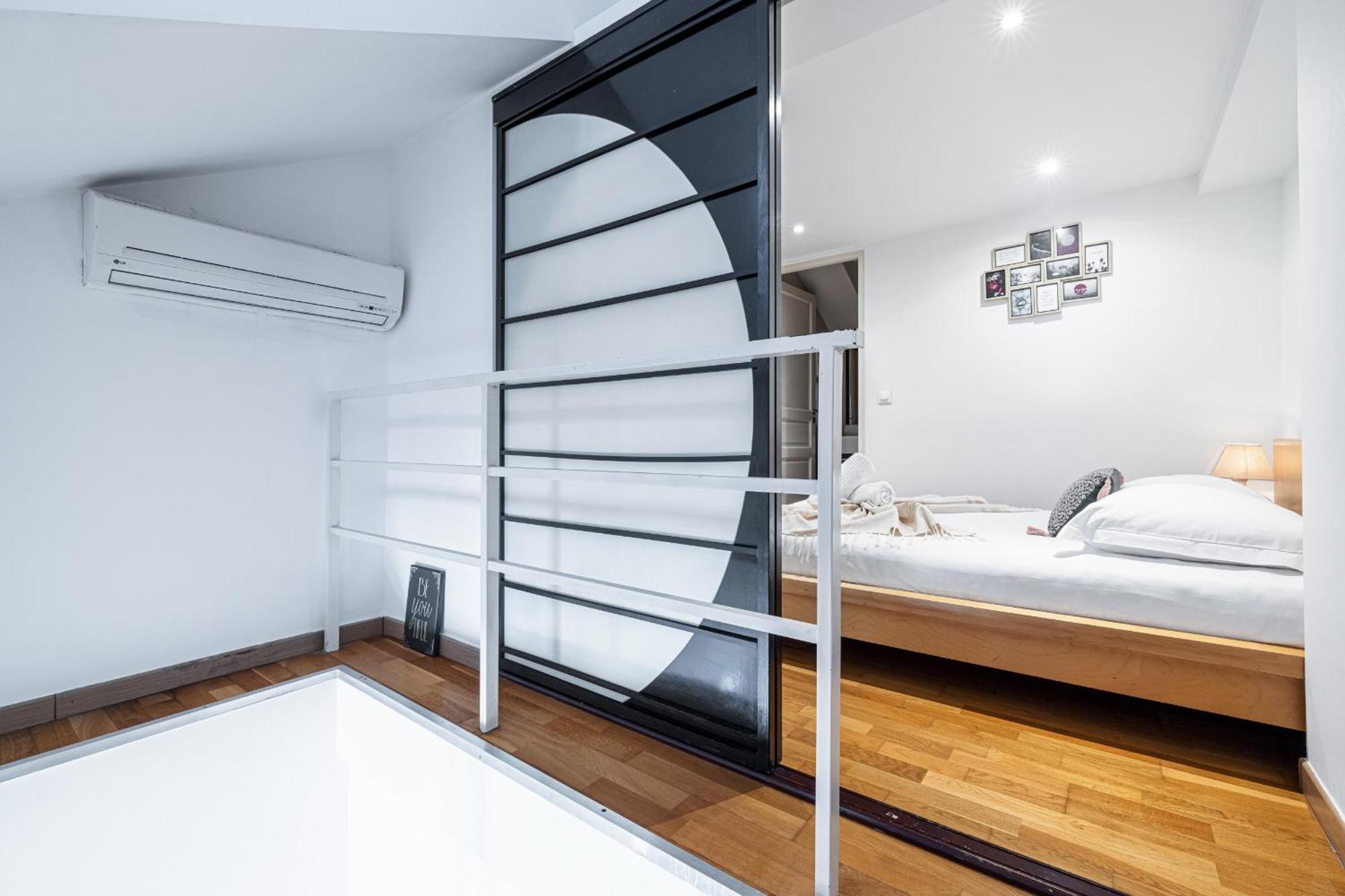 尼斯Massena Street - 1 Bdr Duplex With Ac & Parking公寓 外观 照片